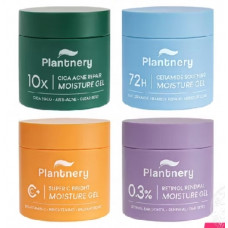 Plantnery Moisture Gel 4 вида увлажняющих гелей для лица 50 грамм