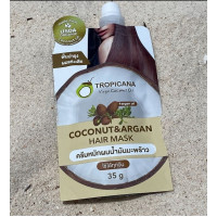 Тайская маска для волос Tropicana Coconut & Argan Hair Mask 35 грамм 