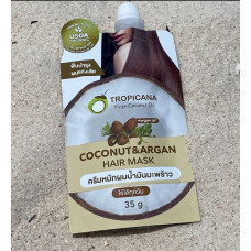 Тайская маска для волос Tropicana Coconut & Argan Hair Mask 35 грамм 