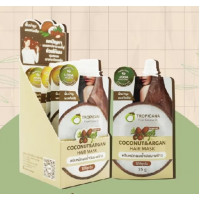 Тайская маска для волос Tropicana Coconut & Argan Hair Mask 35 грамм Упаковка 6 штук