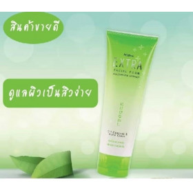 Mistine Extra Facial Foam & Acne Clear пенка для ухода за кожей, склонной к акне 85 грамм Mistine Extra Facial Foam & Acne Clear пенка для ухода за кожей, склонной к акне 85 грамм