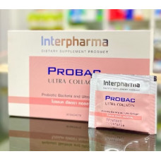Interpharma Probac Ultra Collagen для омоложения и укрепления организма 30 саше