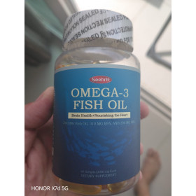 Omega-3 Fish Oi lSeehrtt Омега-3 рыбный жир 60 капсул Omega-3 Fish Oi lSeehrtt Омега-3 рыбный жир 60 капсул