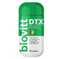 Biovitt DTX (Dietary Supplement Product для очищения кишечника и снижения веса 30 капсул