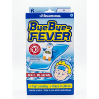 Охлаждающий гелевый пластырь ByeBye-FEVER для детей от японского производителя Hisamitsu 6 шт. Охлаждающий гелевый пластырь ByeBye-FEVER для детей от японского производителя Hisamitsu 6 шт.