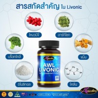 Биологически активная добавка для поддержания здоровья печени AWL Livonic 30 капсул