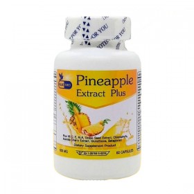 Экстракт Ананаса с витаминами Pineapple Extract Plus Bluebird 60 капсул