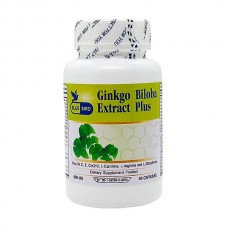 Гинкго Билоба ноотроп для мозга Ginkgo Biloba Extract Plus Bluebird 60 капсул