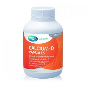 Жидкий кальций с витамином D3 для укрепления костей от Mega We care Calcium-D