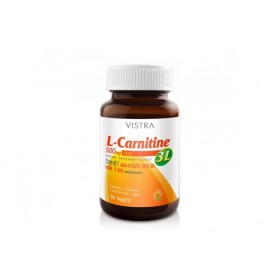 Пищевая добавка L-карнитин от Vistra L-Carnitine 500мг Plus 3L 30 капсул