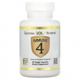 Средство для укрепления иммунитета California Gold Nutrition Immune 4 60 капсул