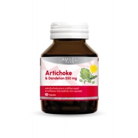Артишок и одуванчик Amsel Artichoke Dandelion 550 мг 30 капсул