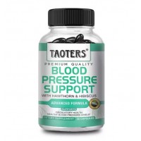 Премиальная добавка для поддержания артериального давления PurePremium Blood Pressure Supplements with Hawthorn Berry Hibiscus 30 капсул