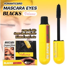 Изумляющий взгляд MascARA EYES BLACKS Volume MASCARA Superstar Volume