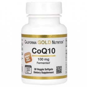 California Gold Nutrition Коэнзим Q10 100 мг 30 капсул