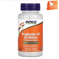 NOW Foods Probiotic-10 25 Billion пробиотик 100 Veg капсул