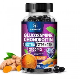 Комплекс для суставов и хрящей Health Nutrition Glucosamine Chondroitin Extra 2100 mg. 120 капсул