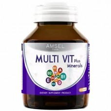 Мультивитамины и минералы AMSEL MULTIVIT PLUS MINERAL 40 капсул