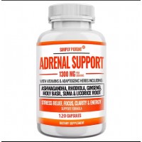 Пищевая добавка для поддержки надпочечников Simply Potent Adrenal Support 120 капсул