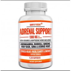 Пищевая добавка для поддержки надпочечников Simply Potent Adrenal Support 120 капсул