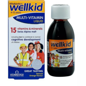 Wellbaby мультивитаминный сироп для детей с 4 до 12 лет 