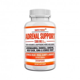 Пищевая добавка для поддержки надпочечников Simply Potent Adrenal Support 30 капсул
