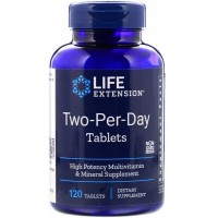 Мультивитамины Two-Per-Day Life Extension 120 таблеток