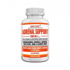 Пищевая добавка для поддержки надпочечников Simply Potent Adrenal Support 60 капсул