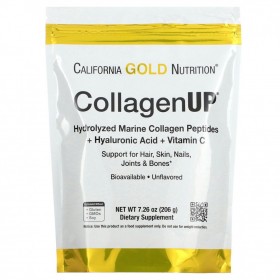 Пептиды морского коллагена от California Gold Nutrition CollagenUP 206 гр.