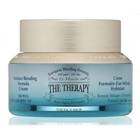Премиальный антивозрастной, высокоувлажняющий крем The Face Shop The Therapy Moisture Blending Formula Cream 50 мл.