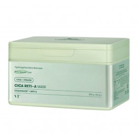 Набор тканевых масок для сужения пор с ретинолом VT Cosmetics Cica Reti-A Mask 30 шт.