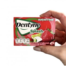 Жвачка DENTYNE Splash Strawberry Lime