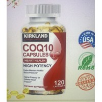 Коэнзим Q10 Kirkland Signature CoQ10 120 капсул