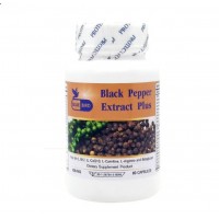 Черный перец с аминокислотами и витаминами Black Pepper Extract Plus Bluebird 60 капсул