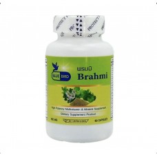 Бакопа Брахми и витамины для Мозговой Деятельности Brahmi Bluebird 60 капсул