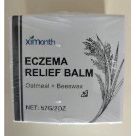 Мазь для лечения экземы и других кожных заболеваний  "Ximonth ECZEMA RELIEF BALM" с овсянкой и пчелиным воском 57 грамм