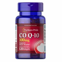 Коэнзим Q10 CO Q-10 100 mg Puritans Pride 120 капсул 