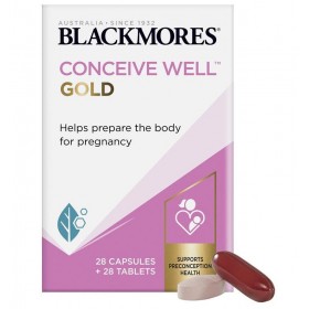 Витамины для фертильности у женщин Blackmores Conceive Well Gold 56 шт