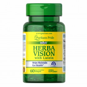 Витаминный комплекс для глаз Puritans Pride Herbavision 60 капсул