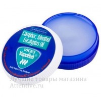 Натуральная помощь эвкалипт, мята  Vicks VapoRub 10 г