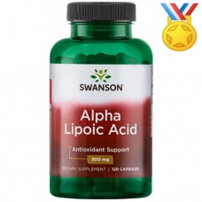 Alpha Lipoic Acid, Health Secret, Puritans Pride 300 mg. 60 capsules.