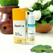 Эффективные капли Opsil-A для глаз от аллергии, сенной лихорадки, 10 мл.