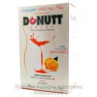 Коллаген питьевой + инулин 10000 мг. трипептидов  Donutt Collagen, 10 пакетов. 