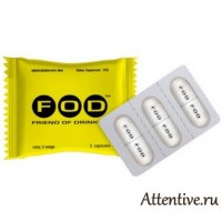 Помощь при злоупотреблении алкоголя FOD, 3 капсулы.