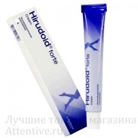 Эффективная мазь от варикоза, тромбофлебита Hirudoid forte, 10 гр.