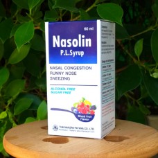 Детский фруктовый сироп от насморка, аллергии Nasolin, 60 мл. 