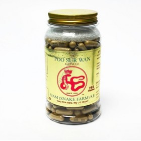 Poo Sur Wan от Siam Snake Farm для лечения мочеполовой системы и очищения почек, 240 капсул