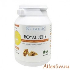 Маточное молочко, антиоксидант Nubolic Royal Jelly 1500 мг. 30 капсул.