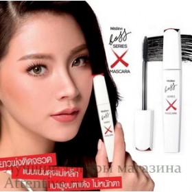 Экстрим питательная шикарная тушь для ресниц  BOSS SERIES X MASCARA Mistine.