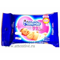 Детские влажные салфетки, успокаивающие, MamyPoko, 20 шт.